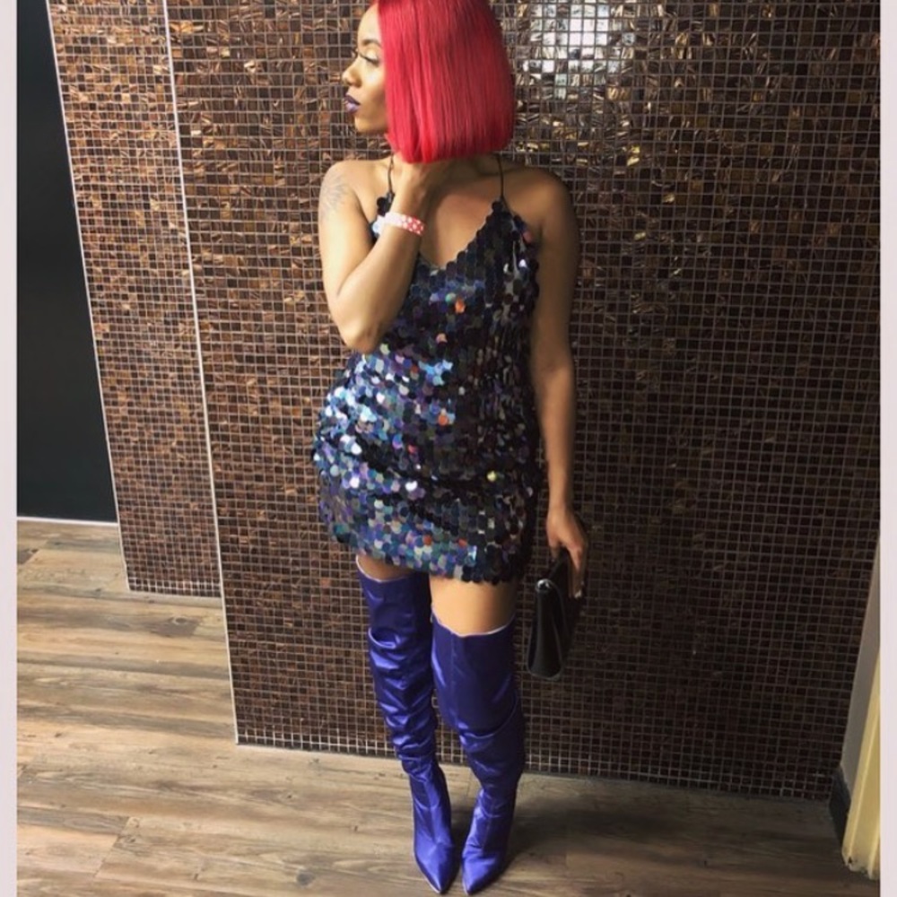 A’gaci Sequin Party Dress